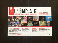 Biennale Exhibit Card, Art League of Hilton Head, SC
